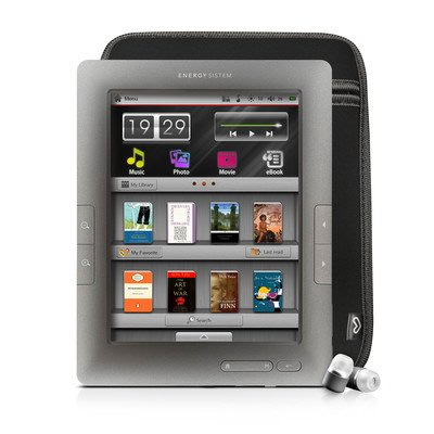 Energy Lector Libro Electronico C8 Touch Gris 8gb